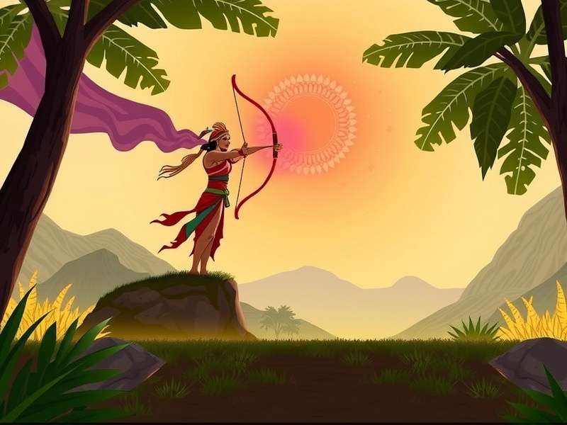 Indian Archery Wizard Cultural Elements